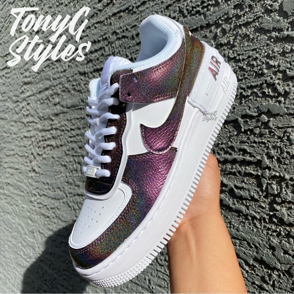 ✨NEW✨ CUSTOM NIKE AIR FORCE 1 LOW SHADOW - Picture 4 of 15